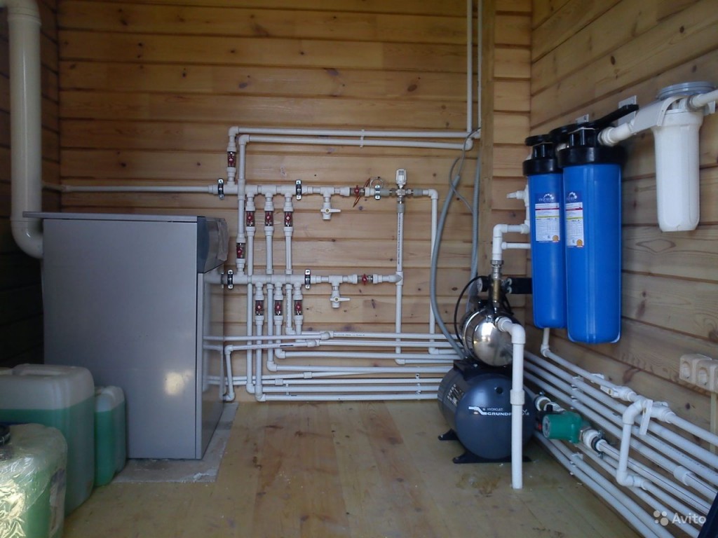 Монтаж систем водоснабжения дома